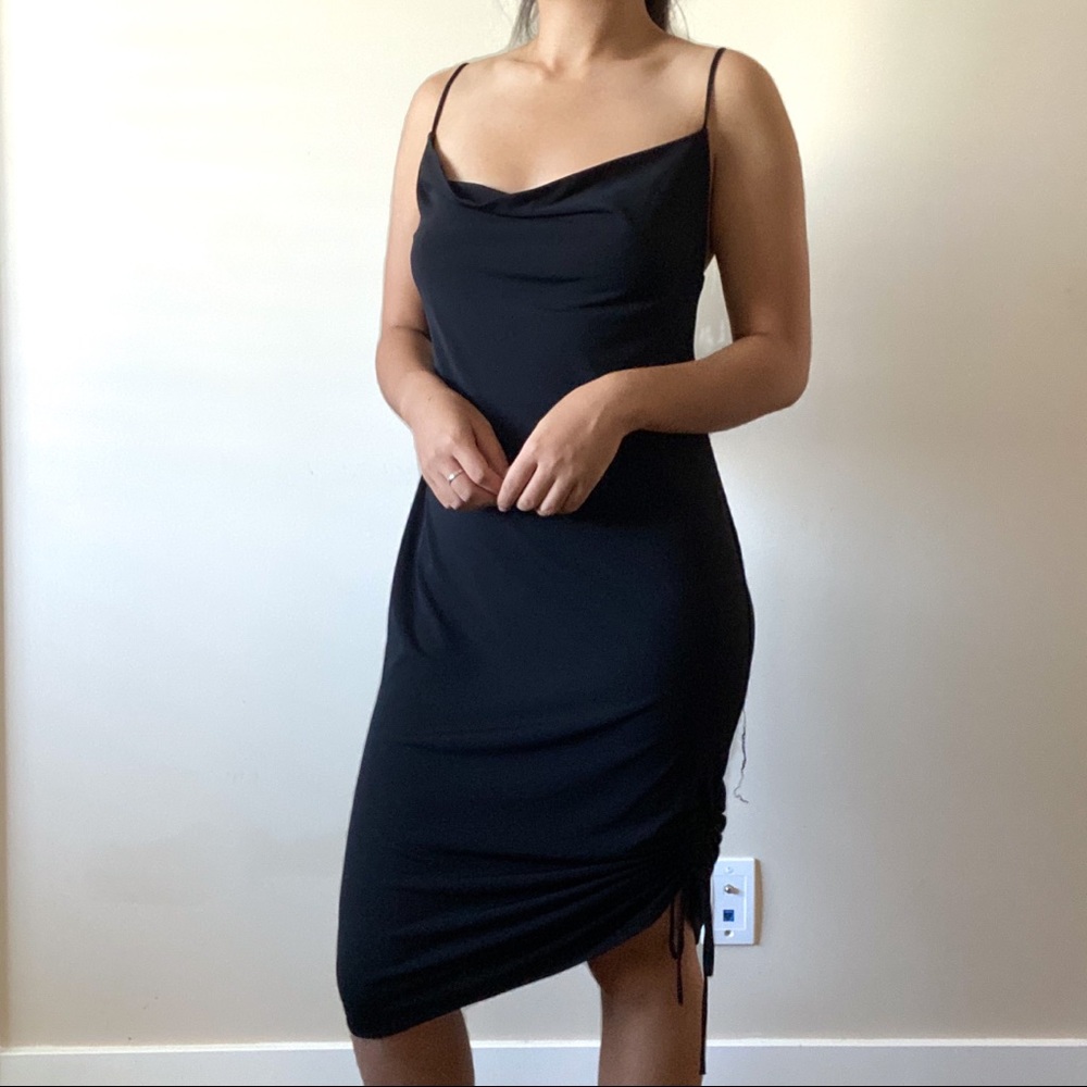 Zara cowl neck dress